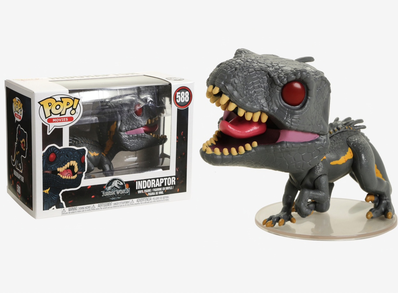 Funko Pop Movies Jurassic World Fallen Kingdom Indoraptor Vinyl